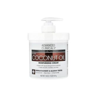 ADVANCED CLINICALS COCONUT OIL CREAM 454g