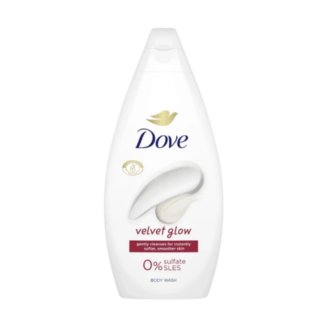 DOVE SILKY VELVET BODY WASH 450ML