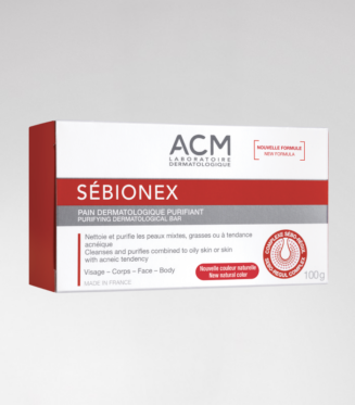 ACM Sébionex Pain Dermatologique Purifiant – Nettoyage Peaux Grasses