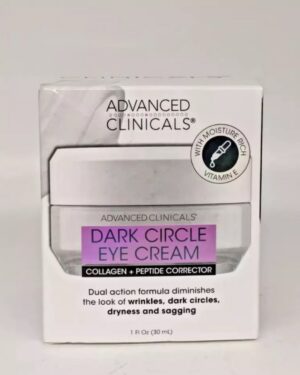 ADVANCED CLINICALS Correcteur de cernes  au collagène et aux peptides (30 ml)