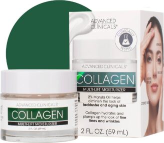 ADVANCED CLINICALS Gel-crème visage multi-lift au collagène 59ml