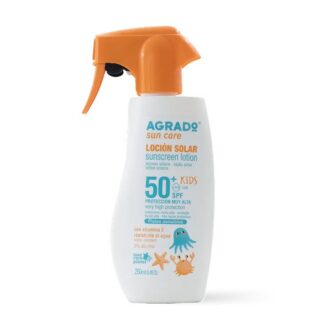 AGRADO Lait Solaire SPF50+ Kids Gun 250ml