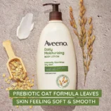 Aveeno Daily Moisturizing Body Lotion and Facial Moisturizer for Face, Body and Dry Skin, 18 fl oz5