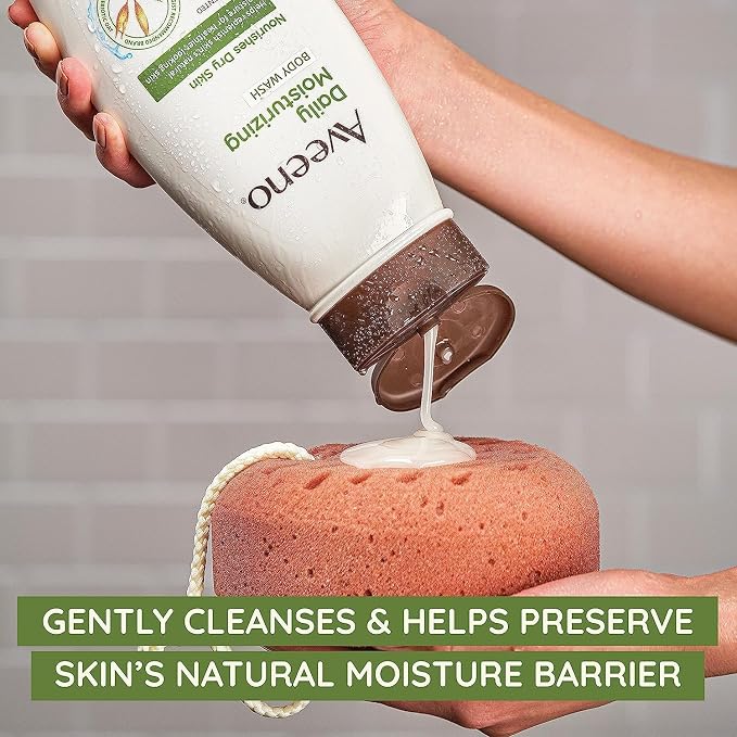 Aveeno Daily Moisturizing Body Lotion and Facial Moisturizer for Face, Body and Dry Skin, 18 fl oz7 Aveeno Daily Moisturizing Body Lotion and Facial Moisturizer for Face, Body and Dry Skin, 18 fl oz7
