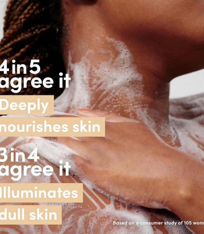 Dove Body Wash Melanin Radiance Nourishes for restored radiance 5% pro-ceramide serum with nourishing oil blend 18.5 oz3
