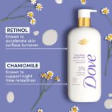 Dove Serum Body Wash Calming Moisture renews skin with Retinol Serum 18.5 Fl Oz2