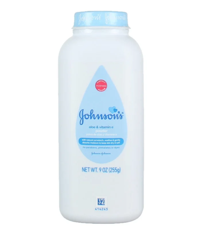 Johnson's Baby Powder, Soothing Aloe & Vitamin E