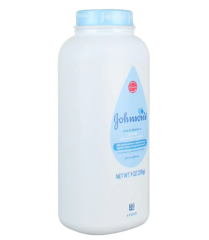 Johnson's Baby Powder, Soothing Aloe & Vitamin E2