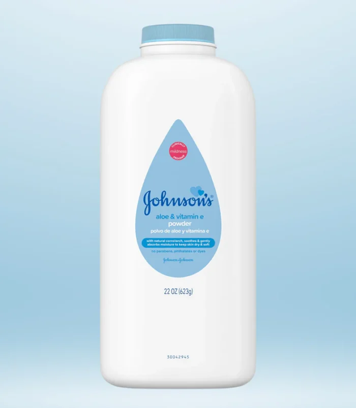 Johnson's Baby Powder, Soothing Aloe & Vitamin E6