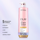 alt="Résultats après 14 jours d'utilisation du gel douche Olay"