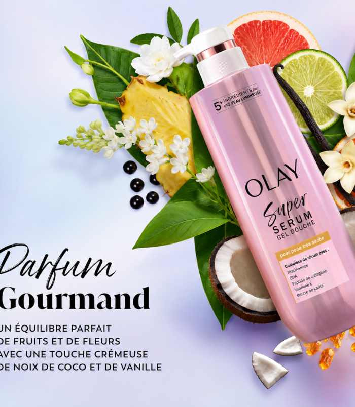 alt="Olay Super Serum Gel Douche pour peau très sèche"
