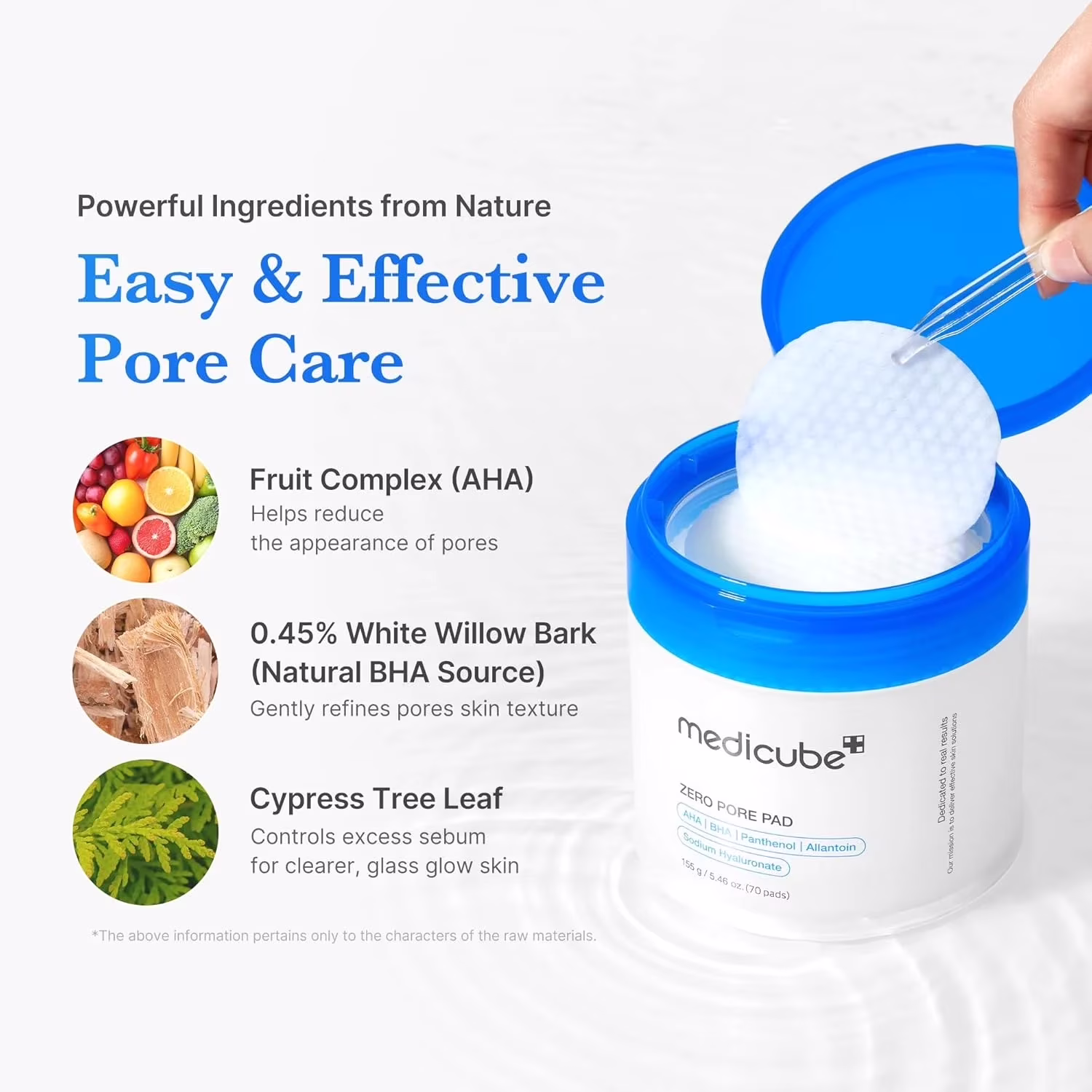 Pads exfoliants Medicube Zero Pore Pads exfoliants Medicube Zero Pore