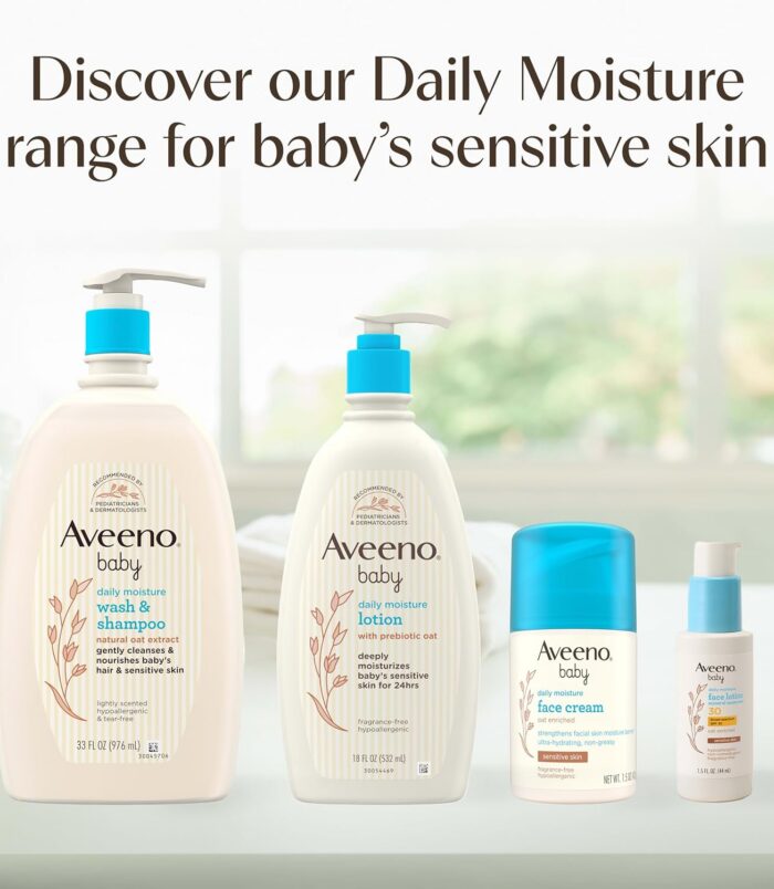 Shampoing bébé Aveeno Natural Oat 532ml – Jeliel Store5