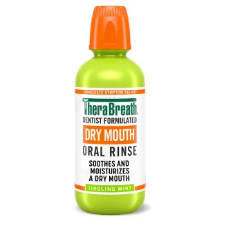 Bain de bouche TheraBreath fraîcheur oxygénant Mild Mint