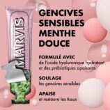 Dentifrice Marvis gencives sensibles 75ml2