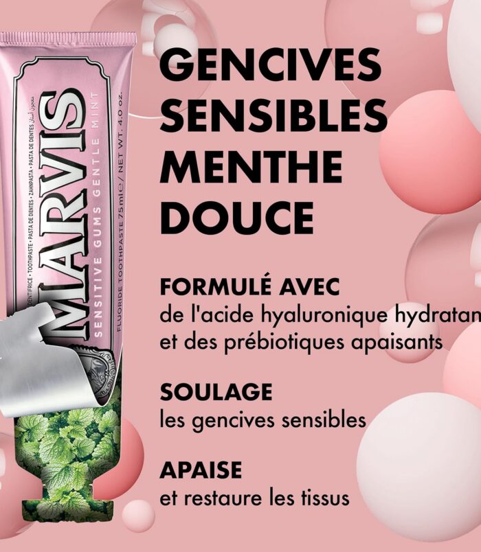 Dentifrice Marvis gencives sensibles 75ml2
