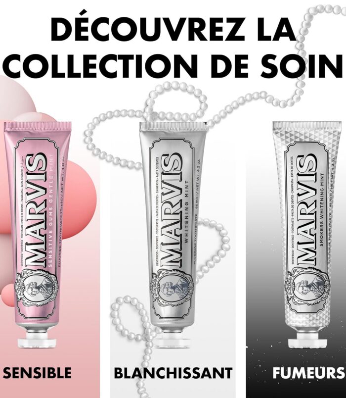 Dentifrice Marvis gencives sensibles 75ml4