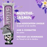 Dentifrice Marvis jasmin menthe 85ml2