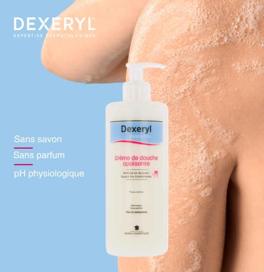 Dexeryl Essentiel Crème de Douche Apaisante 500ml5 Dexeryl Essentiel Crème de Douche Apaisante 500ml5