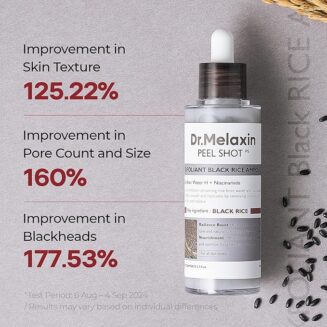 Dr.Melaxin Peel Shot Exfoliating Black Rice Ampoule 80ml1