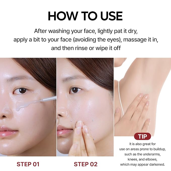 Dr.Melaxin Peel Shot Exfoliating Black Rice Ampoule 80ml5 Dr.Melaxin Peel Shot Exfoliating Black Rice Ampoule 80ml5