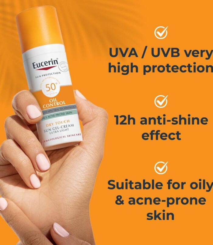 Eucerin Sun Gel-Crème Oil Control SPF50+ 50ml2 Eucerin Sun Gel-Crème Oil Control SPF50+ 50ml2