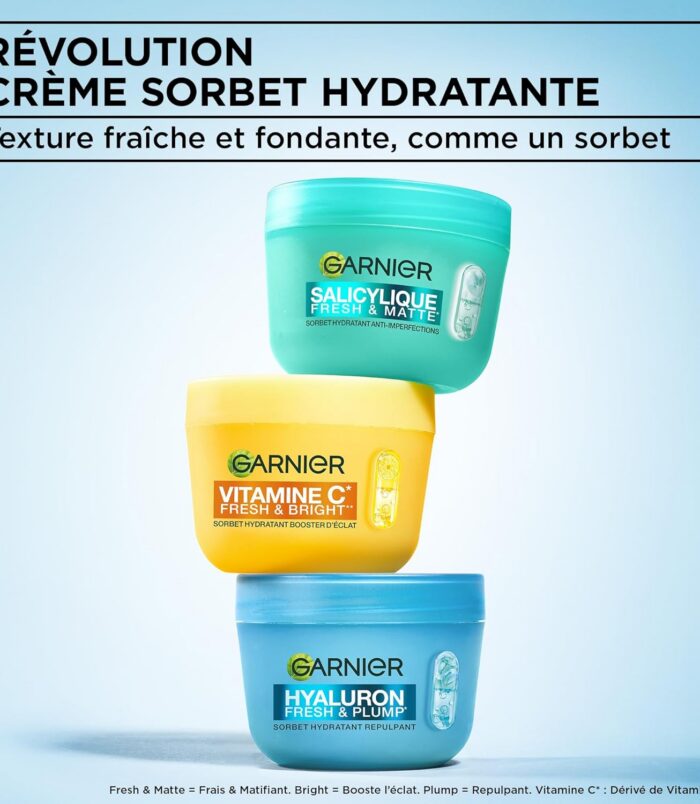 Garnier Hyaluron Fresh & Plump Sorbet Hydratant 85ml4 Garnier Hyaluron Fresh & Plump Sorbet Hydratant 85ml4
