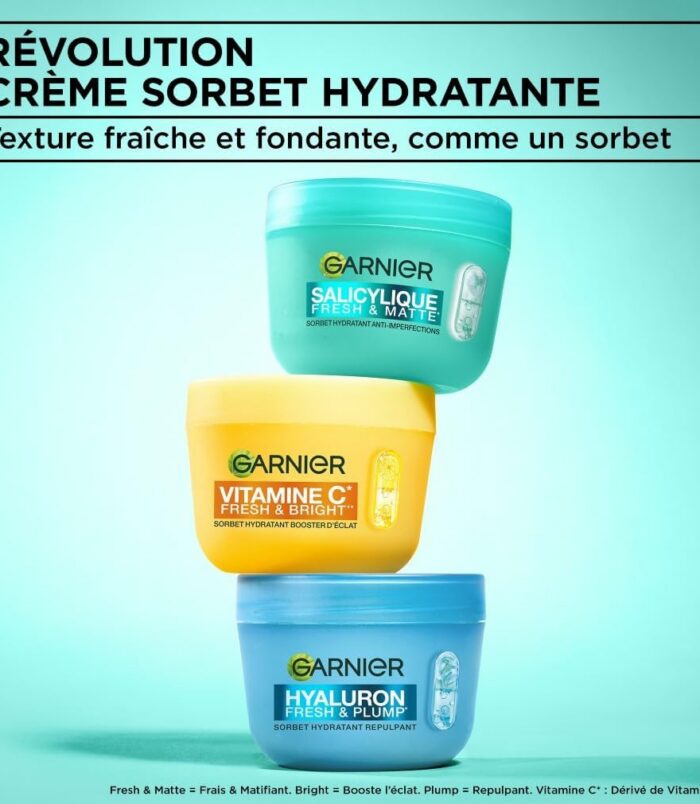 Garnier Salicylique Fresh & Matte Sorbet Hydratant 85ml4