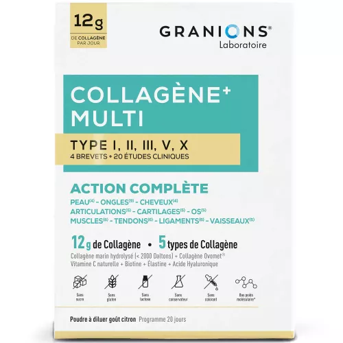 Granions Collagène+ Multi 5 Types de Collagène1 Granions Collagène+ Multi 5 Types de Collagène1