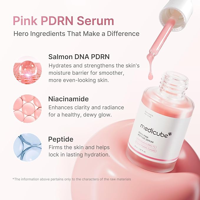 Medicube PDRN Pink Peptide Serum 30ml2 Medicube PDRN Pink Peptide Serum 30ml2
