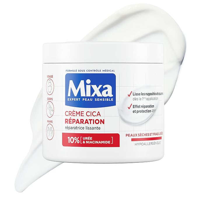 Mixa Crème Cica Réparation (10% urée)3 Mixa Crème Cica Réparation (10% urée)3