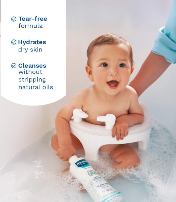 Mustela Bébé Gel Lavant Doux Corps et Cheveux 500ml3