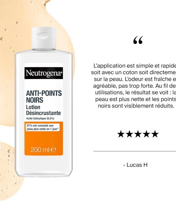 Neutrogena Anti-Points Noirs Lotion Désincrustante 200ml1 Neutrogena Anti-Points Noirs Lotion Désincrustante 200ml1