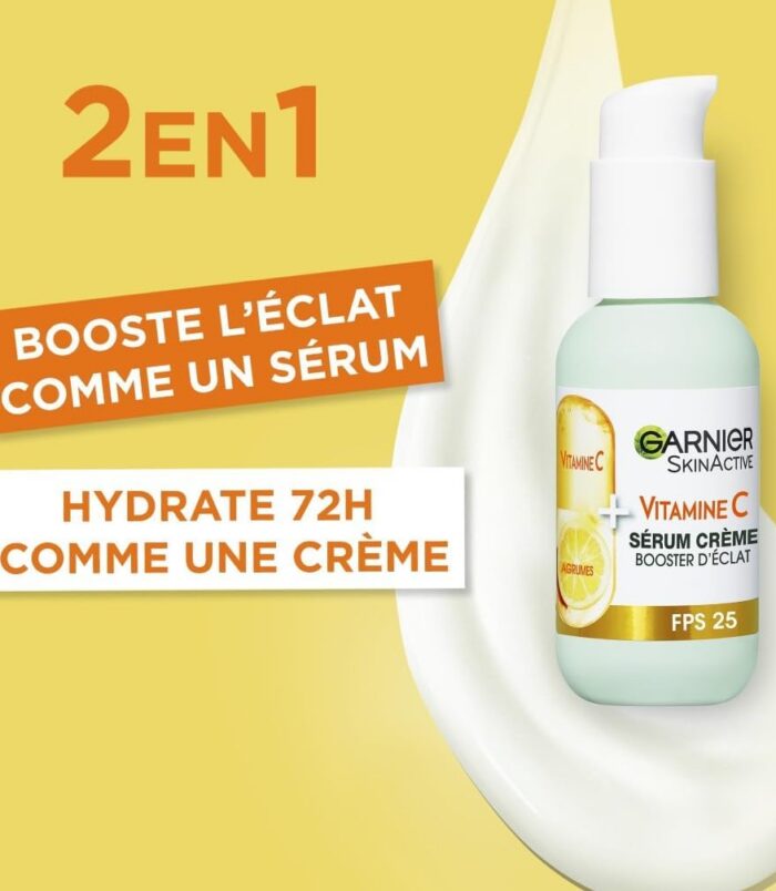 Sérum crème vitamine C Garnier SPF251 Sérum crème vitamine C Garnier SPF251