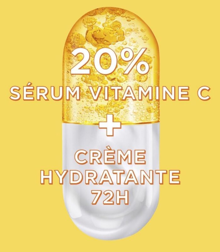 Sérum crème vitamine C Garnier SPF252 Sérum crème vitamine C Garnier SPF252